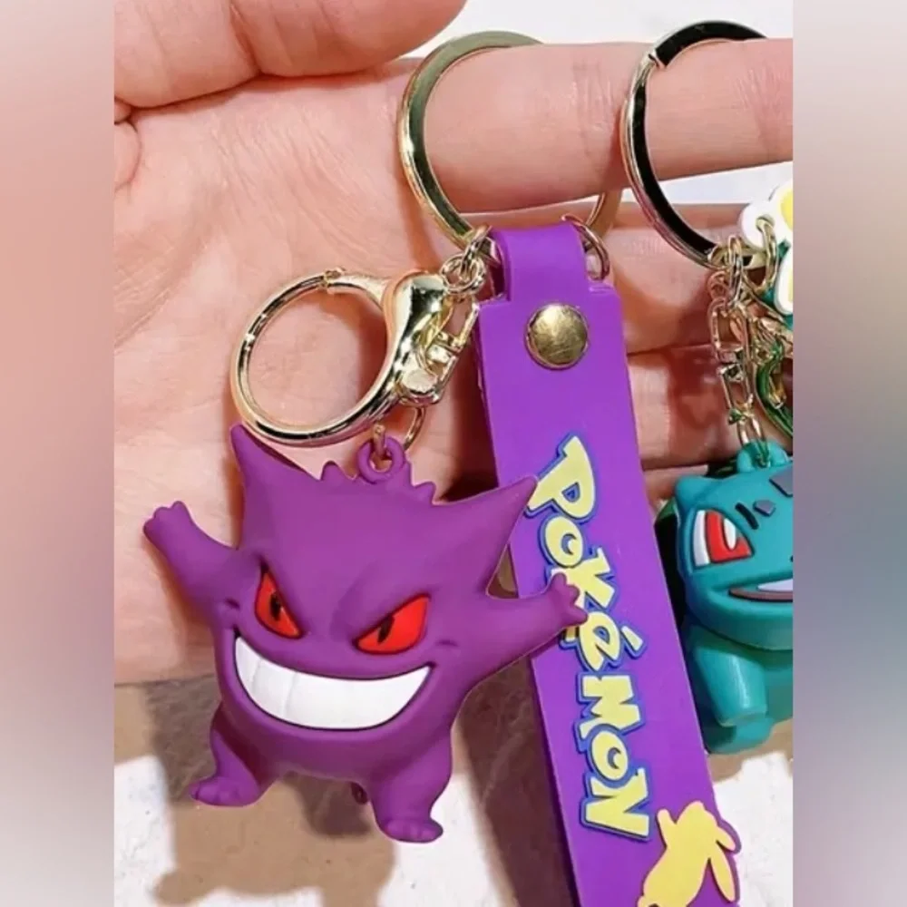 POKÉMON KEYCHAINS CHOICE OF ONE POKÉMON